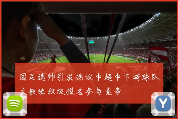国足选帅引发热议中超中下游球队主教练积极报名参与竞争