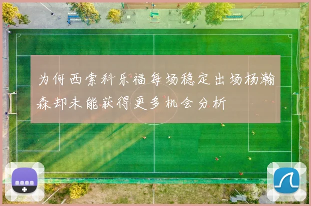 为何西索科乐福每场稳定出场杨瀚森却未能获得更多机会分析
